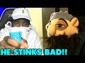 HE NEEDS A BATH!! | SML Movie Bowser Junior's Stinky Friend REACTION