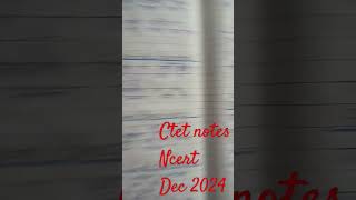 Ctet 2024 Notes