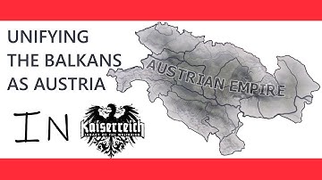 Unifying The Balkans As Austria - HOI4 Kaiserreich Timelapse