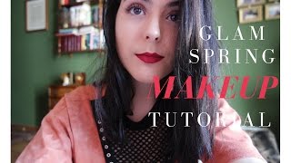 GLAM PEACHY SPRING MAKE UP 2017