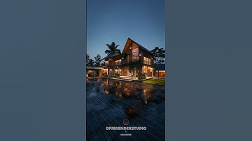 Kerala Home Design 2023 | Lumion 12.5 Animation. #architecture #keralahome #homedecor #trending