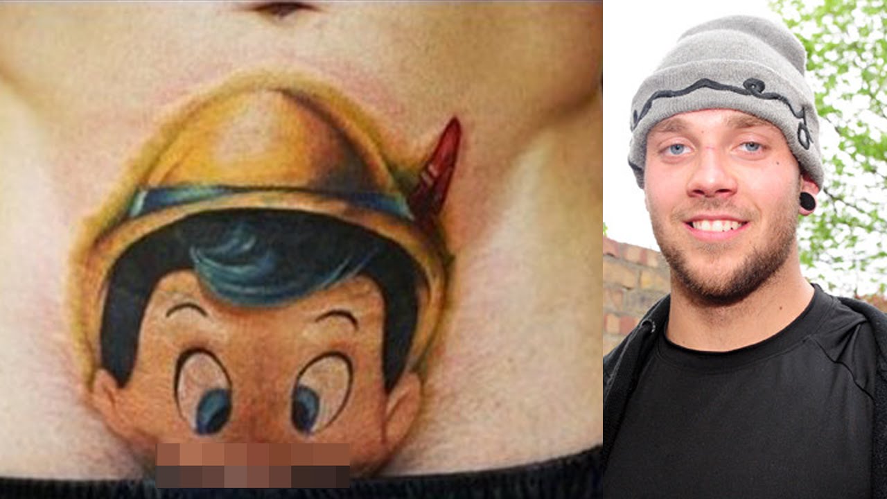 Pinocchio tattoo intim - 🧡 Тату Пиноккио в Паху у Мужчин в Интимных Местах...