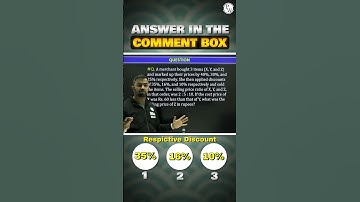 CAT 2024 and OMETs Question for Quants #shorts #mbawallah