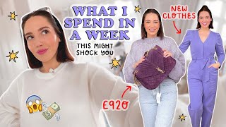 What I Spend in a Week as an Influencer   Mortgage, Bills, Clothes etc