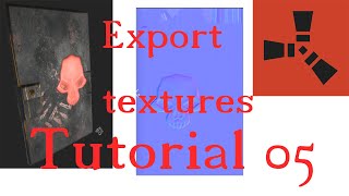 Tutorial 05 I Exporting textures by creating a preset for Rust  I Substance Painter