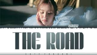 Video thumbnail of "WENDY (웬디) - 'THE ROAD' (초행길) Lyrics [Color Coded_Han_Rom_Eng]"