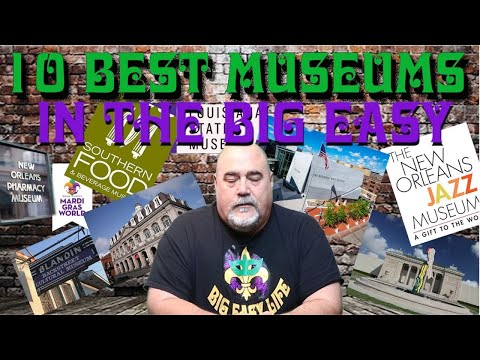 Vídeo: Os melhores museus de Nova Orleans