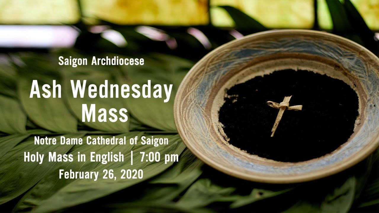 🔴Ash Wednesday Mass in Notre Dame Cathedral of Saigon - February 26, 2020 (live)