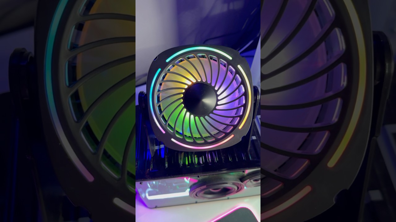 Amazon RGB Ventilator für dein Gaming Setup & Office 