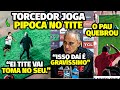 Torcedor tenta agredlr tite aps vexame do flameng0 e treinador  xlngado aps derrota e se irrita