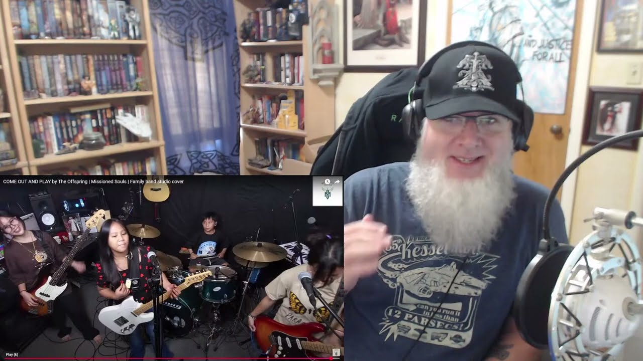 Reacting to Missioned Souls - Come Out and Play Cover (Reaction)