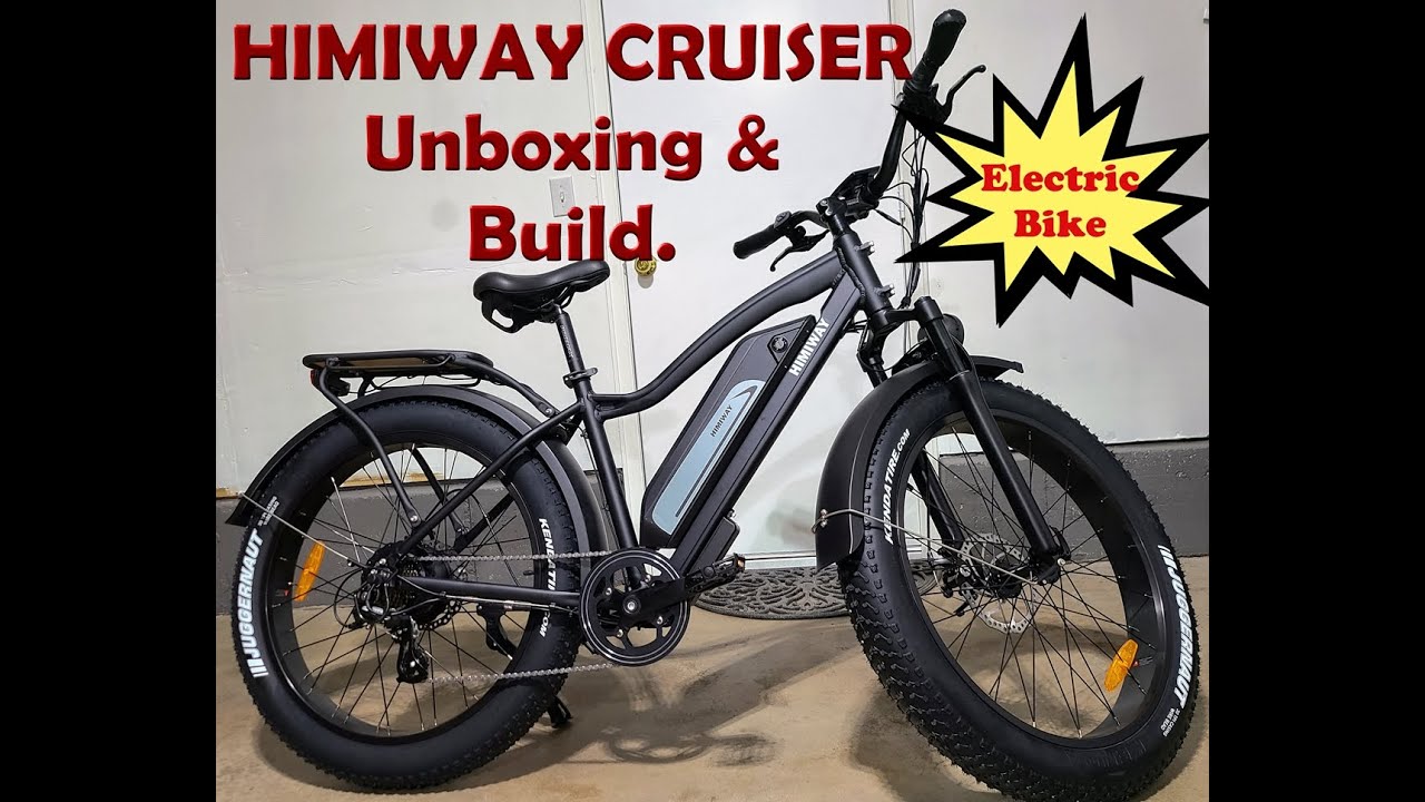 Himiway Cruiser unboxing and full build. Electric Bike. Fat Tire Bike