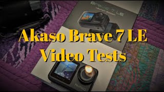 Vid 2. Akaso brave 7 LE Best Cheap Vlogging Camera ?