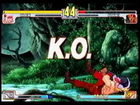 SF3 3rd STRIKE Alex combo video