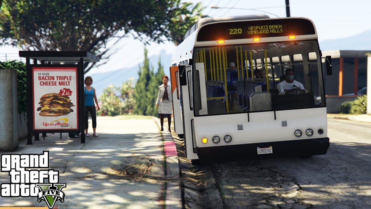 ŞÖFÖRE SALDIRDI - GTA 5 OTOBÜS MODU #2