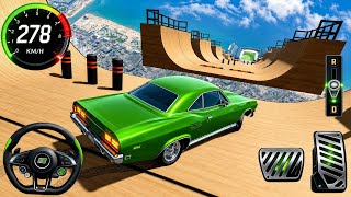 Mega Ramp Extreme Car Crash 3D - Impossible GT Car Stunts Racing 3D - Android GamePlay screenshot 2