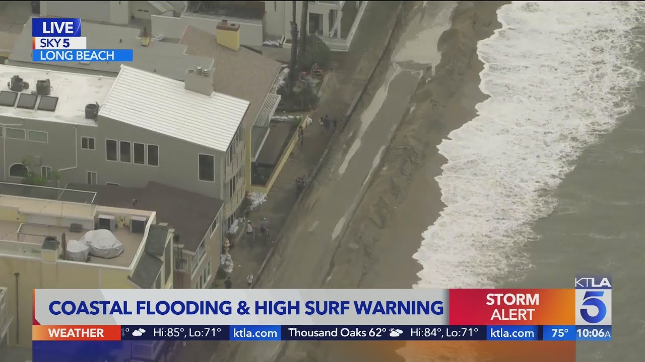 High tides and ocean water advisories: SoCal Beaches feeling effects of Kay