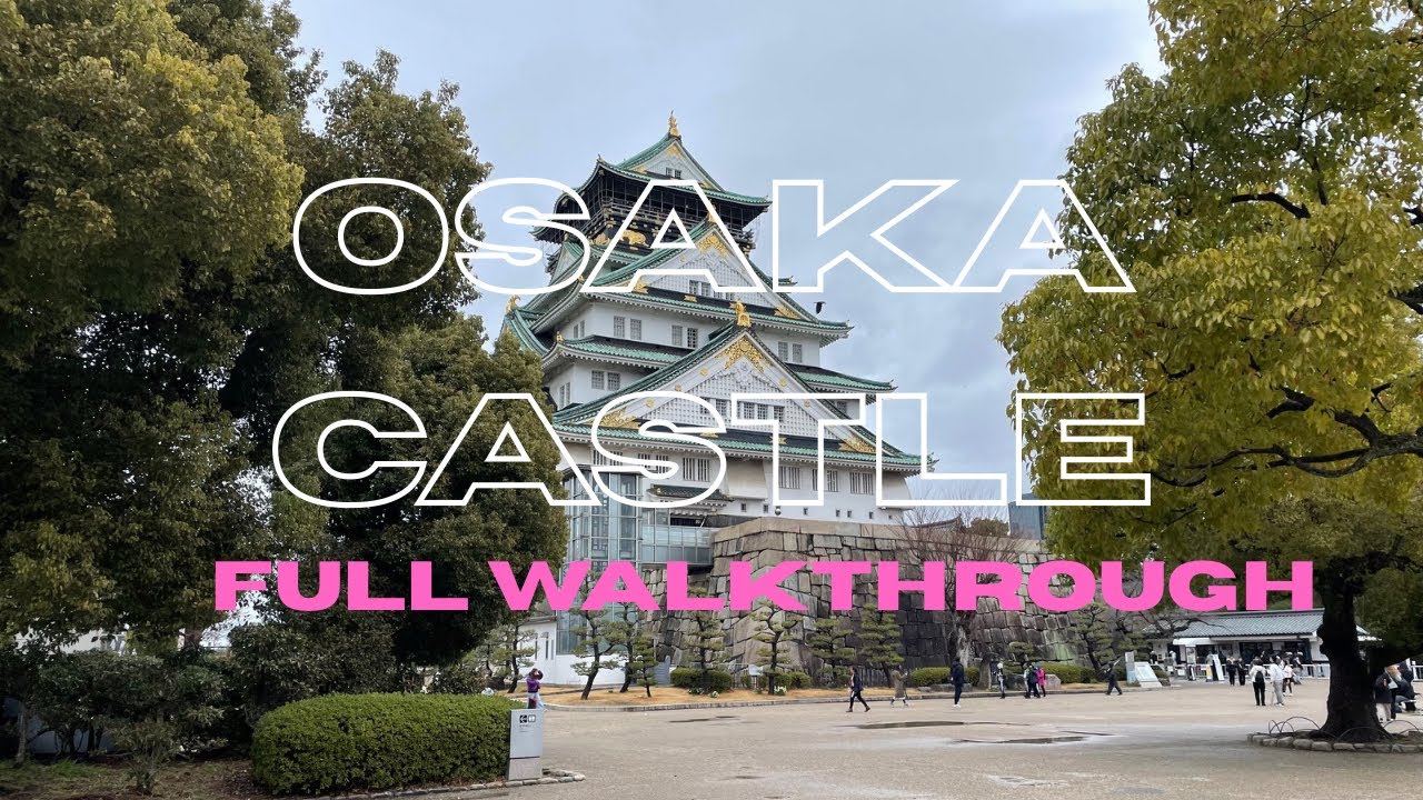 Exploring Osaka Castle & Gardens | Ninja Gift Shop.