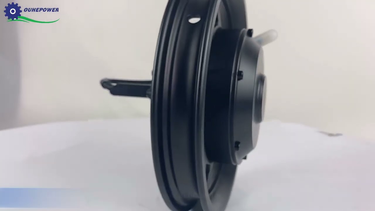 12 inch single shaft wheel hub motor 250W electric wheelchair motor