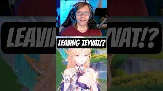 Nicole SPOILED That Were LEAVING TEYVAT Soon!