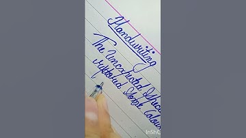 Few lines Of Cursive Handwriting pls subscribe #youtube #video #shorts
