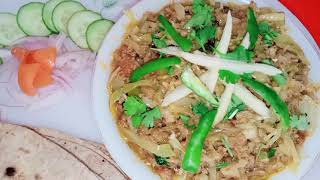 Qeema Bandgobhi Recipe /Cabbage //By siblings Cooking and vlogs