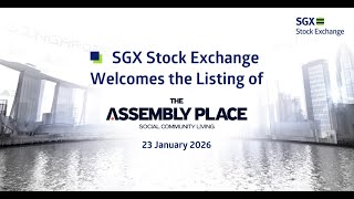 The Assembly Place Listing Ceremony 23 January 2026