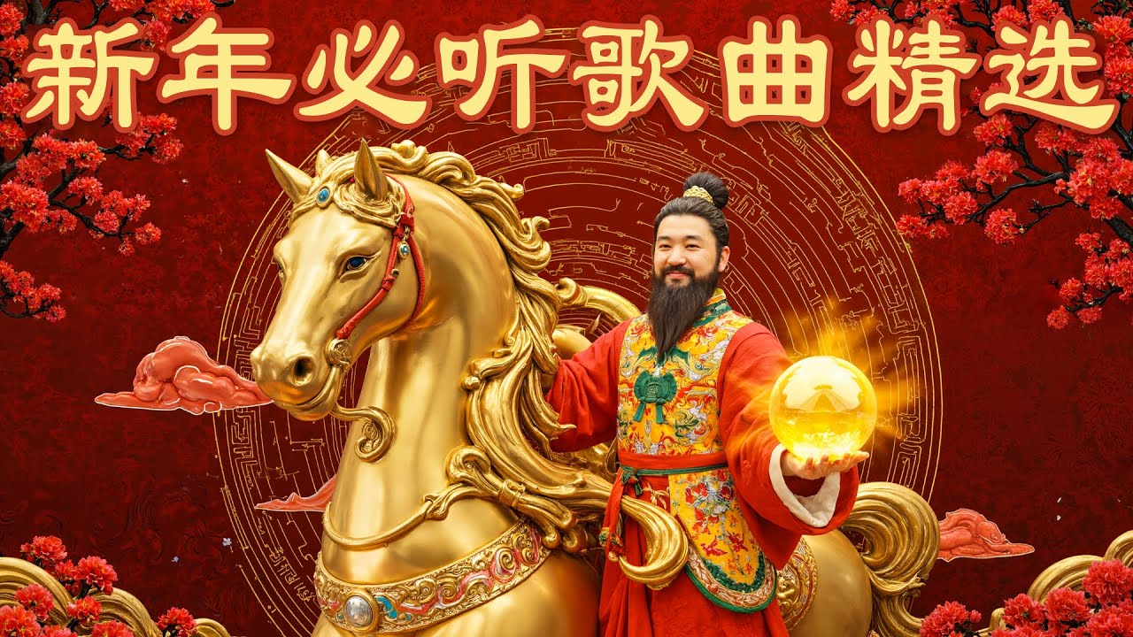 2026春节音乐精选 🏮 新年经典贺岁歌曲合集 | 财神到 发财歌 🎉 CNY Music 2026