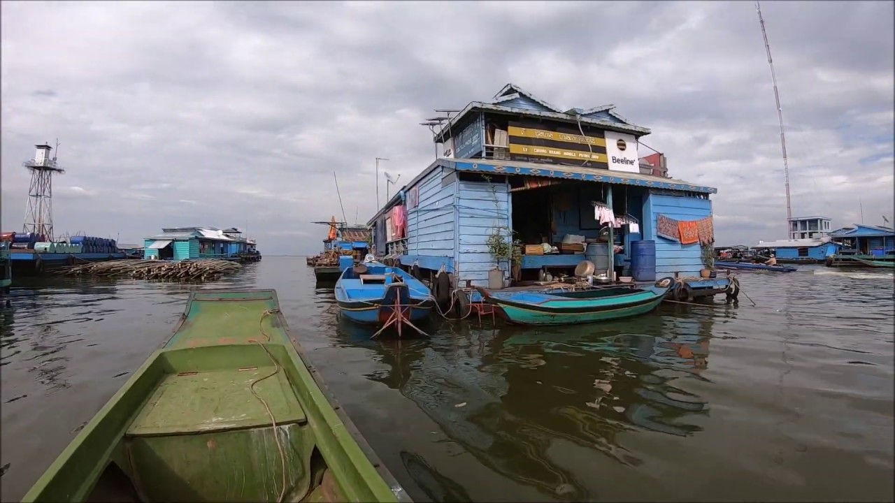 เดินทางจากชายแดนบ้านผักกาด,จันทบุรี ไปทะเลสาบเขมร,Drove from Border thailand to Tonlesap,Cambodia