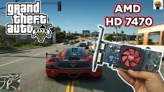 AMD HD 7470 1 GB GDDR3 - GTA 5