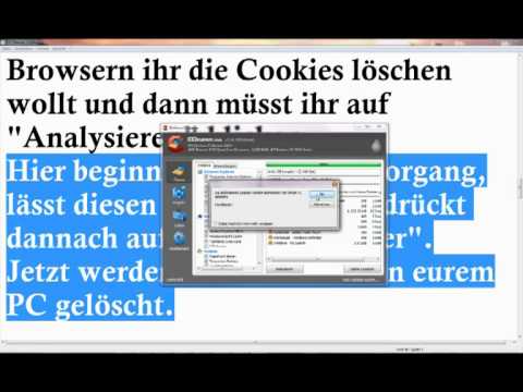 CCleaner - (Cookies, Programme, Dateien, Festplatten, Autostart,..) - Tutorial (Deutsch/German)