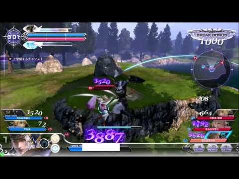 攻撃中ターゲット切替からのダッシュキャンセルトレーニング例