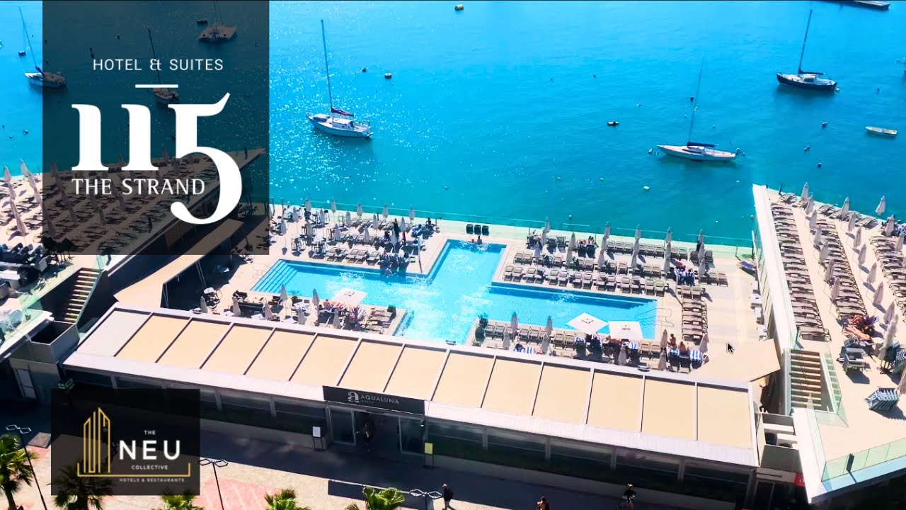 115 The Strand Hotel & Suites | Gzira, Malta | Tour April 2023 - YouTube