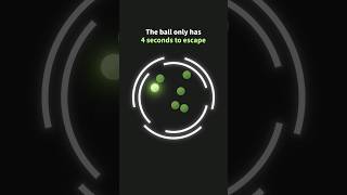The ball only has 4 seconds to escape #bouncingball