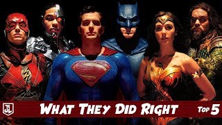Top 5 Things Justice League Did Right