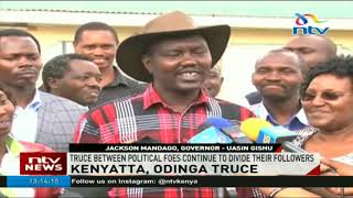 Truce between President Uhuru Kenyatta and Raila Odinga continues to divide followers