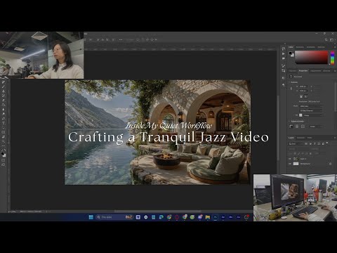 Inside My Quiet Workflow | Crafting a Tranquil Jazz Video