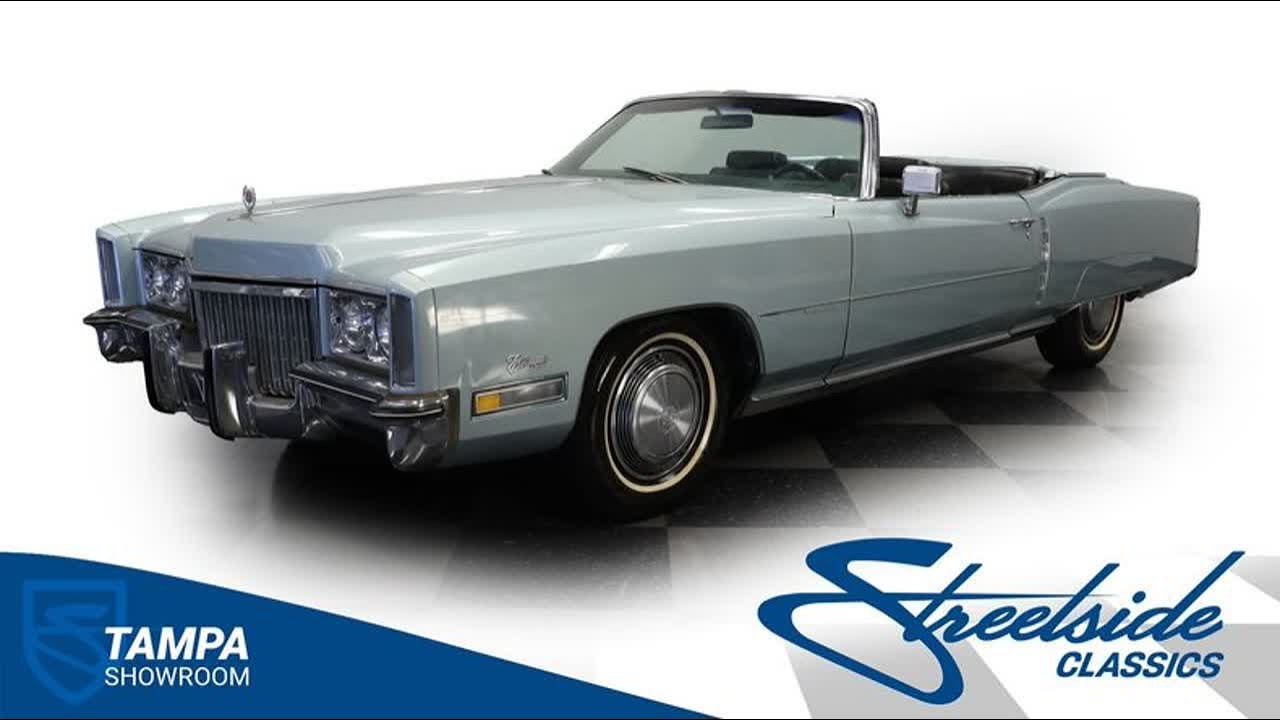 SOLD! 1972 Cadillac Eldorado Convertible in Lutz, FL | AutaBuy.com