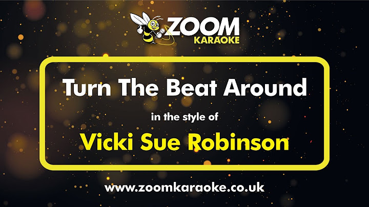 Turn the Beat Around Karaoke version - Karaoke performance video thumbnail