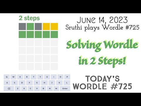 Wordle #725 | What is Today's Mystery Word? | Wednesday, June 14 ...