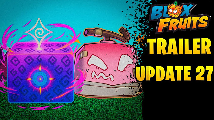 🚨🎥 É HOJE!? TRAILER UPDATE 27 FINALMENTE CHEGANDO? + NOVIDADES no BLOX FRUITS - Roblox