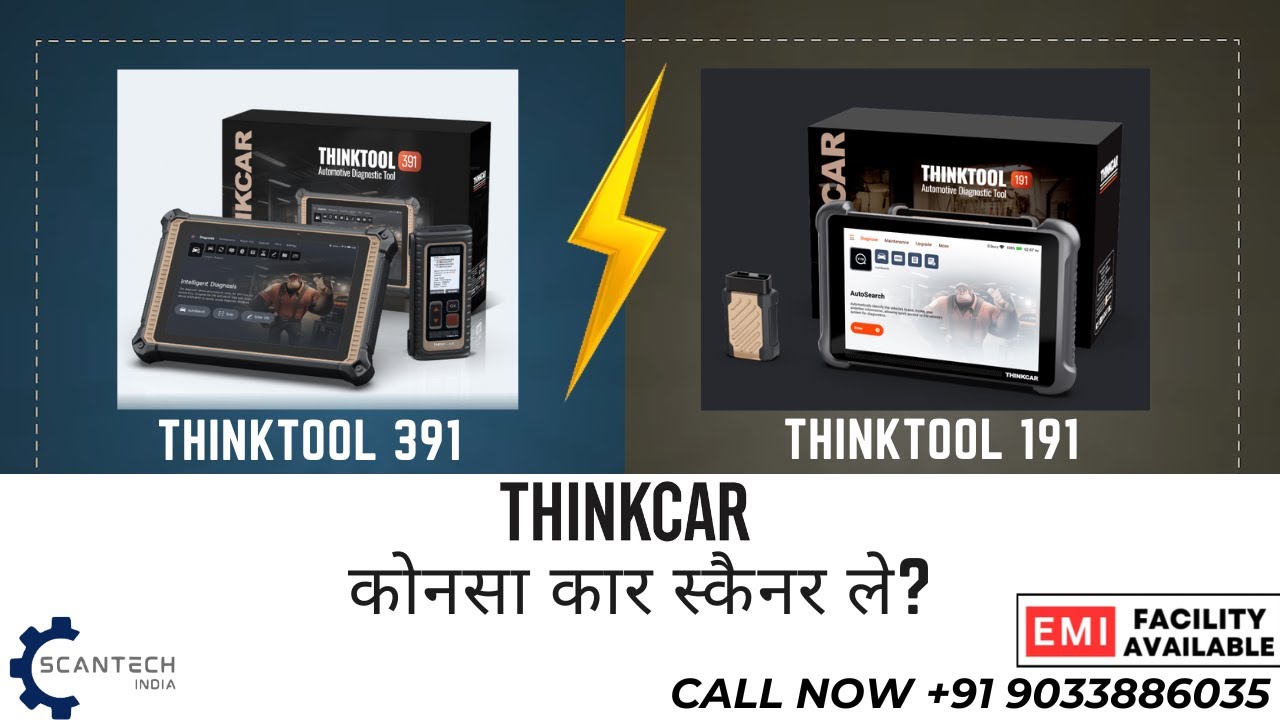 Thinktool 391 v/s Thinktool 191 | Best Car scanners in India 