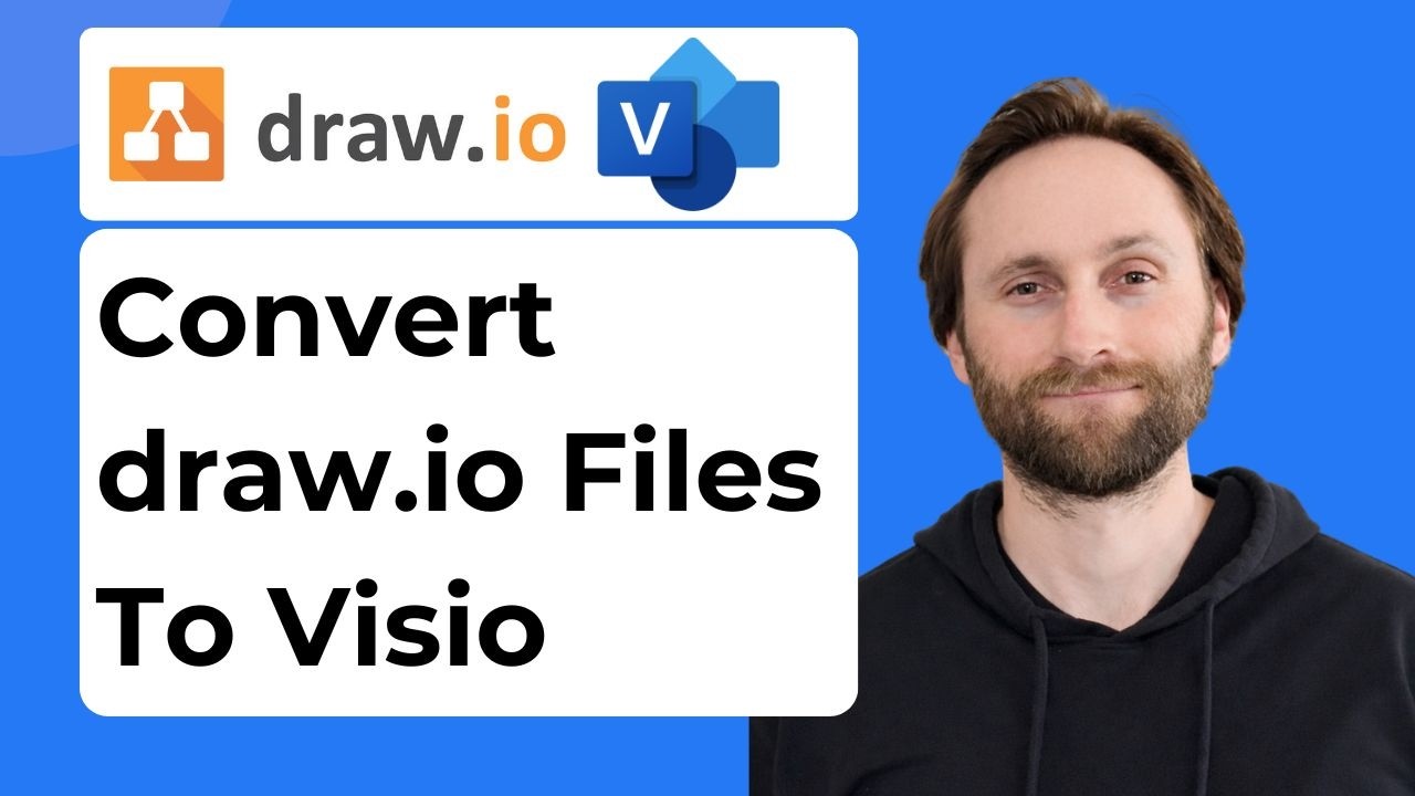 Covert Draw How to Convert draw.io Files to Visio - YouTube
