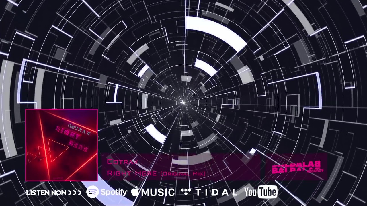 Cotrax - Right Here (Official Audio)