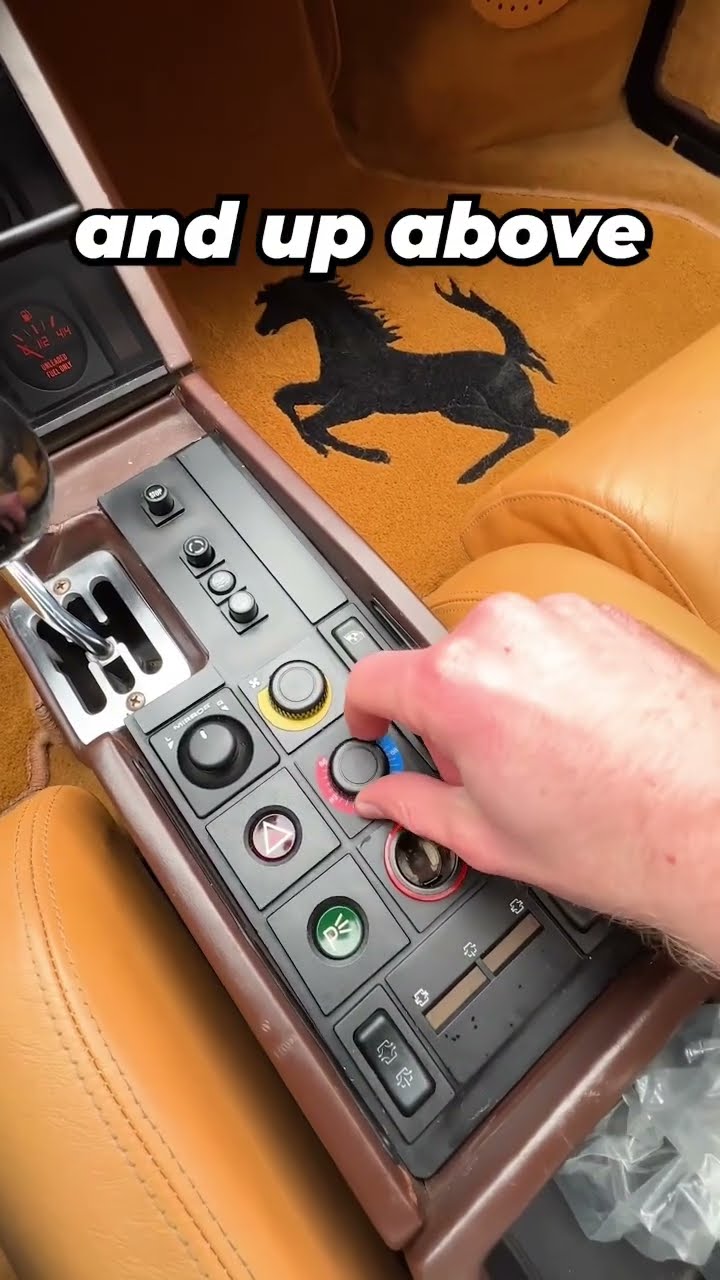 Ferrari Testarossa : What's Inside? - YouTube