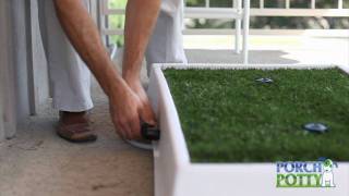 Porch Potty is the dog potty that cleans itself