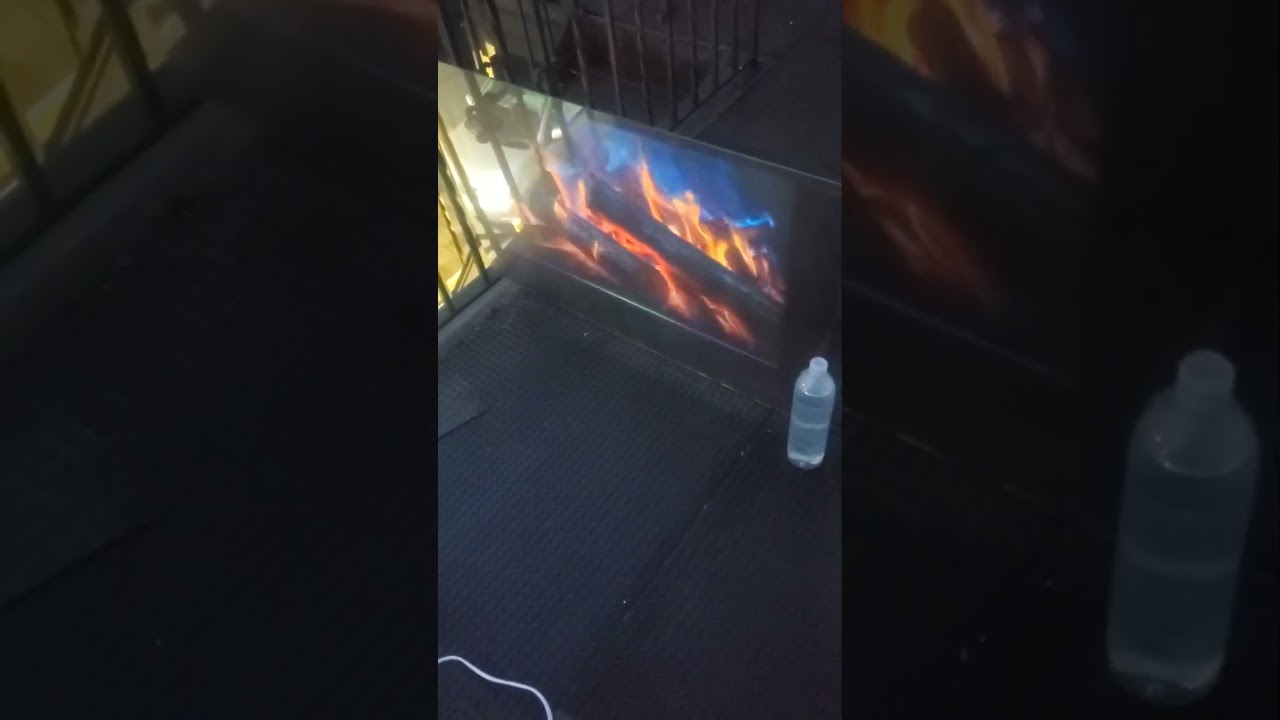 Night test our 24x36 tile SFEG projector screens