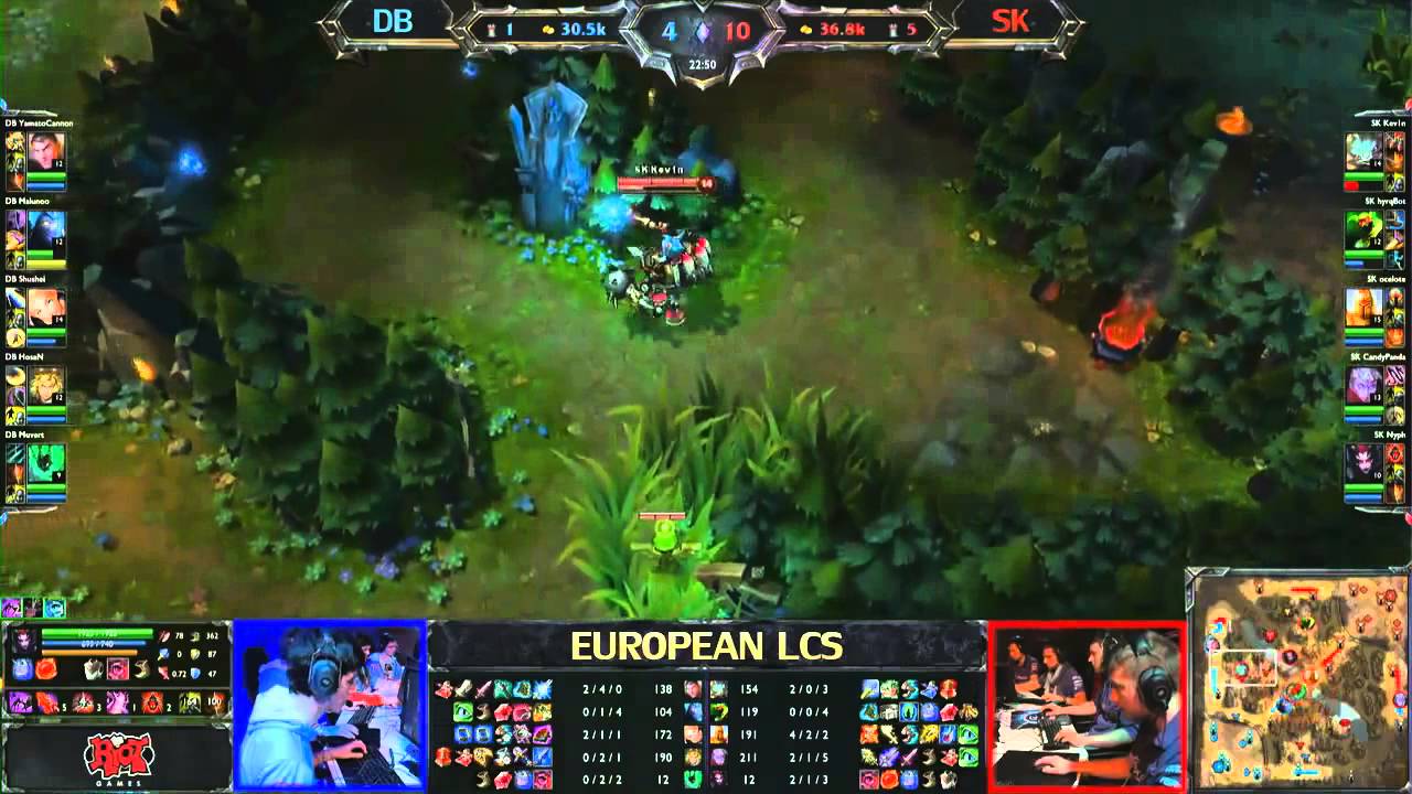 DragonBorns vs SK (русские комментарии) - LCS 2013 Spring W10D1