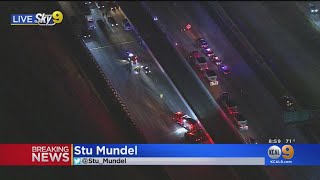 Eastbound 60 Freeway Closed In Monterey Park After CHP Officer Fatally Shoots Suspect