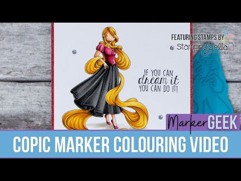 Marker Geek Monday: Painting with Copic Various Ink Refills